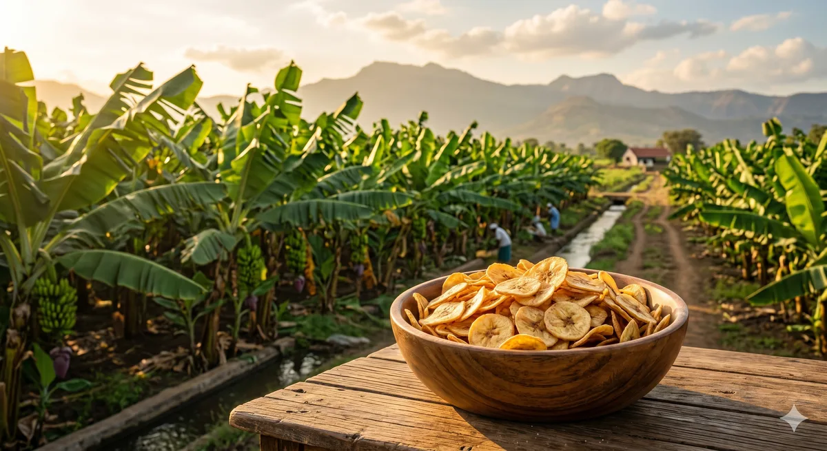 The Golden Crunch: How India’s "Banana City" is Redefining the Art of Premium Snacking
