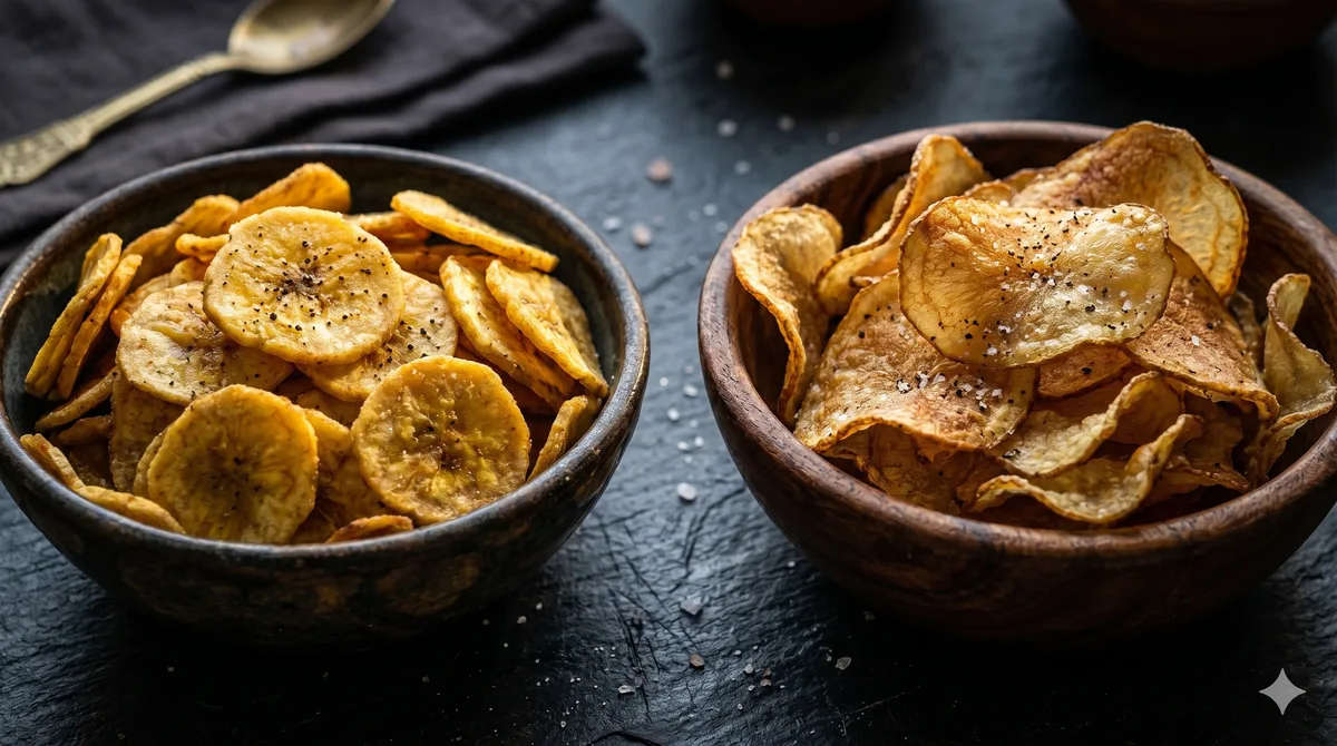 Banana Chips vs Potato Chips: Which is the Healthier Choice?