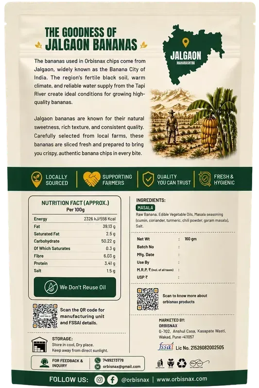 Masala Banana Chips